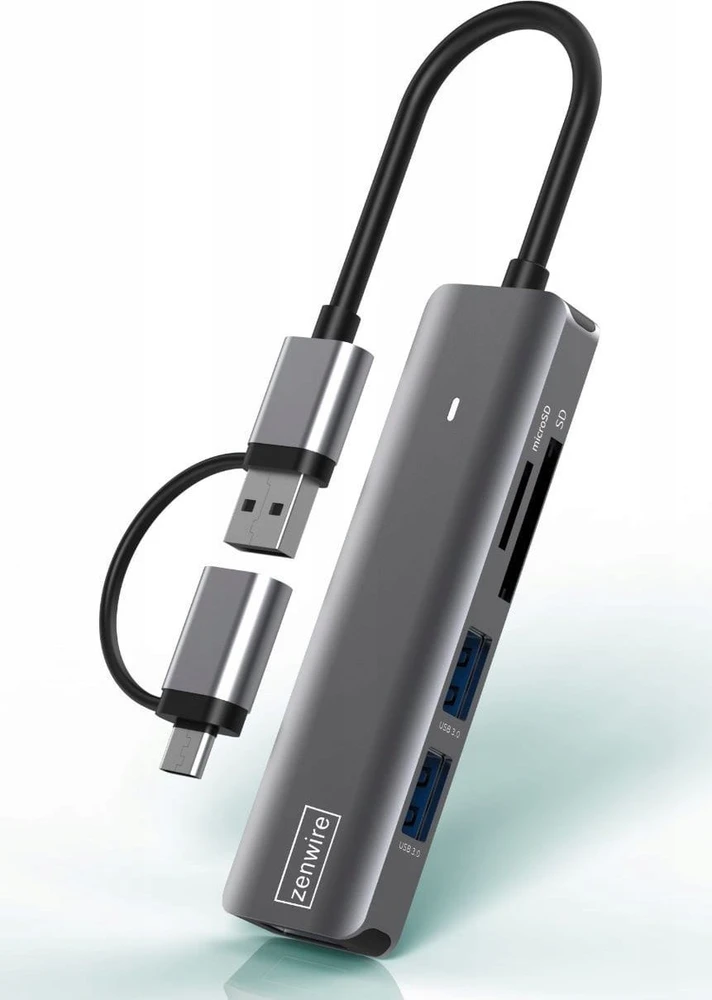 Šakotuvas Stotelė / replikatorius Zenwire USB-C 7 viename (BS-HC502)