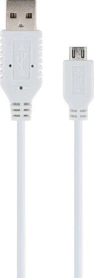 Kabelis USB Schwaiger USB-A - micro-B 2 m Baltas (LK200M532)