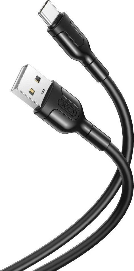XO USB - USB-C kabelis 2.1A - Juodas