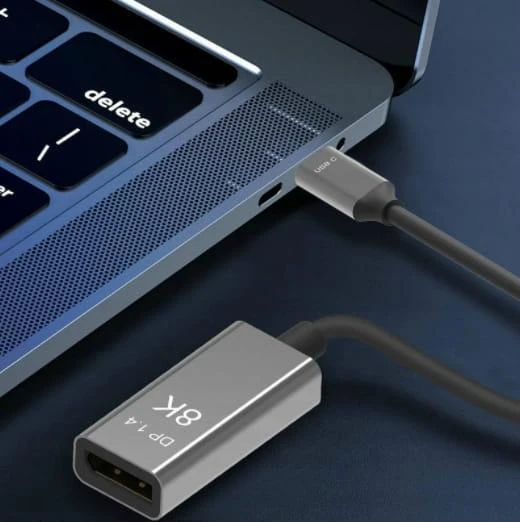 USB Zenwire USB-C į DisplayPort adapteris, pilkas (0000000308)