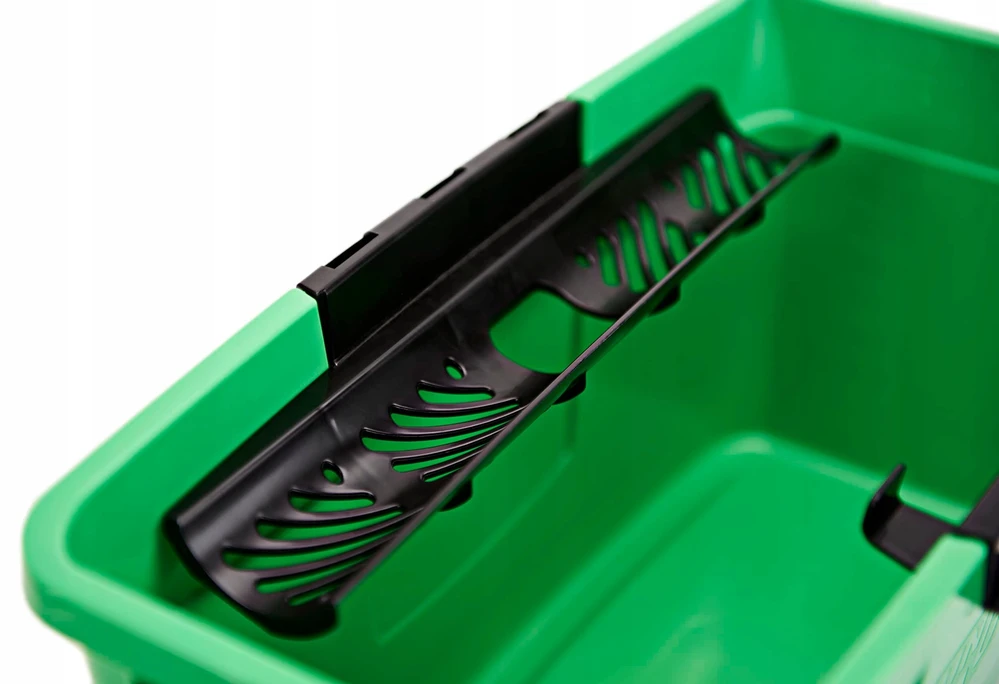 Kibiras, Unger, 12 l, žalias, plastikinis, skirtas langų valymui 40x12 cm