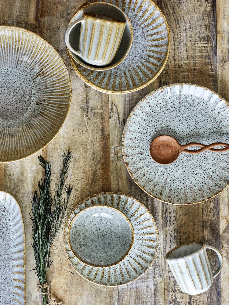 Usorteret Creative Collection KŪRYBINĖ KOLEKCIJA Fleur lėkštė, Gamta, Akmens masė