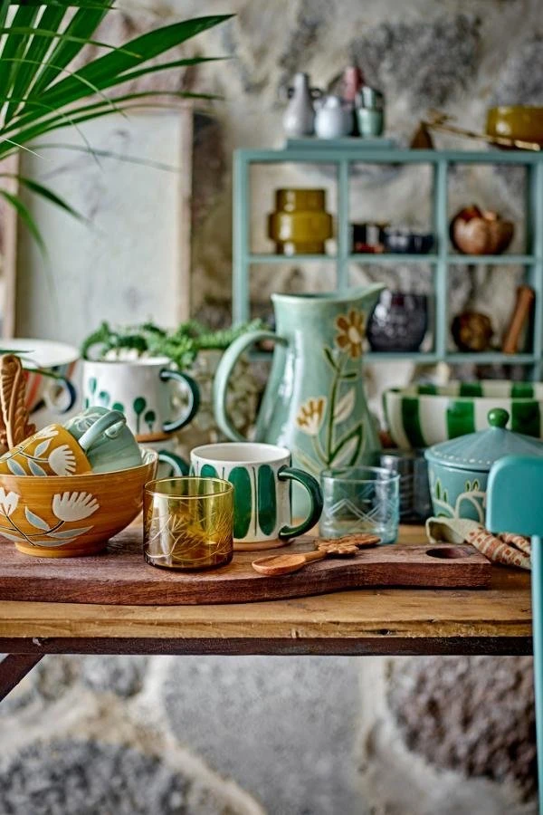 Usorteret CREATIVE COLLECTION Linora Puodelis Žalias Kamionka