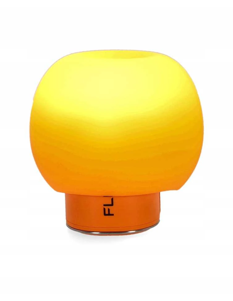 Grybo formos šviestuvo gaubtas „Flextail Tiny Pump 2X“ lempai (oranžinis)