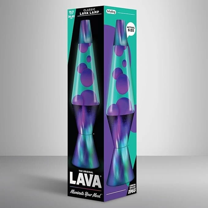Lavazza - Lempa - Violetinė/Žalsvai mėlyna - 37 cm