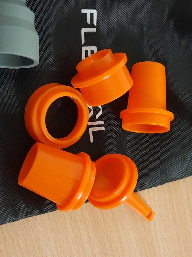 Flextail Tiny Pump 2X Nešiojamas siurblys Oranžinis