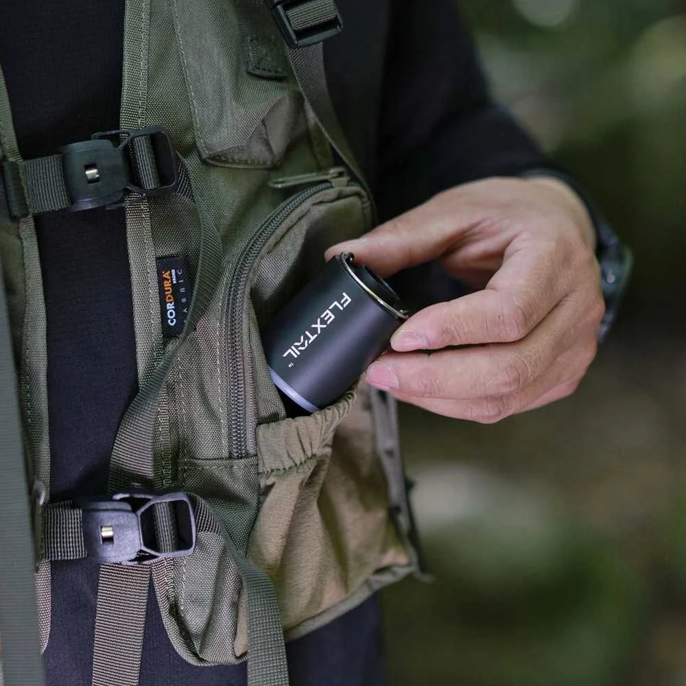 „Flextail Tiny Pump X“ nešiojama pompa oranžinė