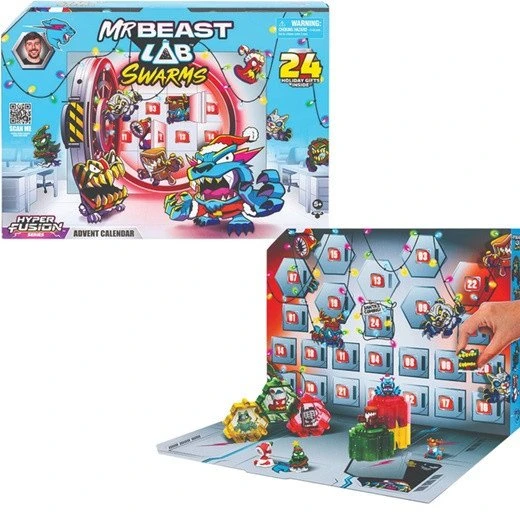 „MrBeast Lab Swarms“ Advento kalendorius