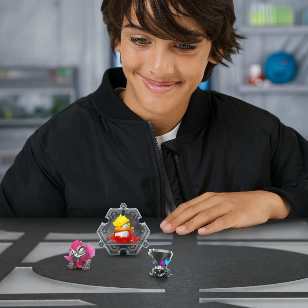 BEAST LAB MR Figūrėlės tūbelėje, 3 vnt., 2,5 cm