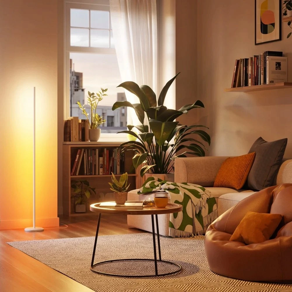Sieninis šviestuvas Nanoleaf toršeras Smart Matter WiFi 1700Lm RGBW, Baltas | 22 W | 16M+ spalvų