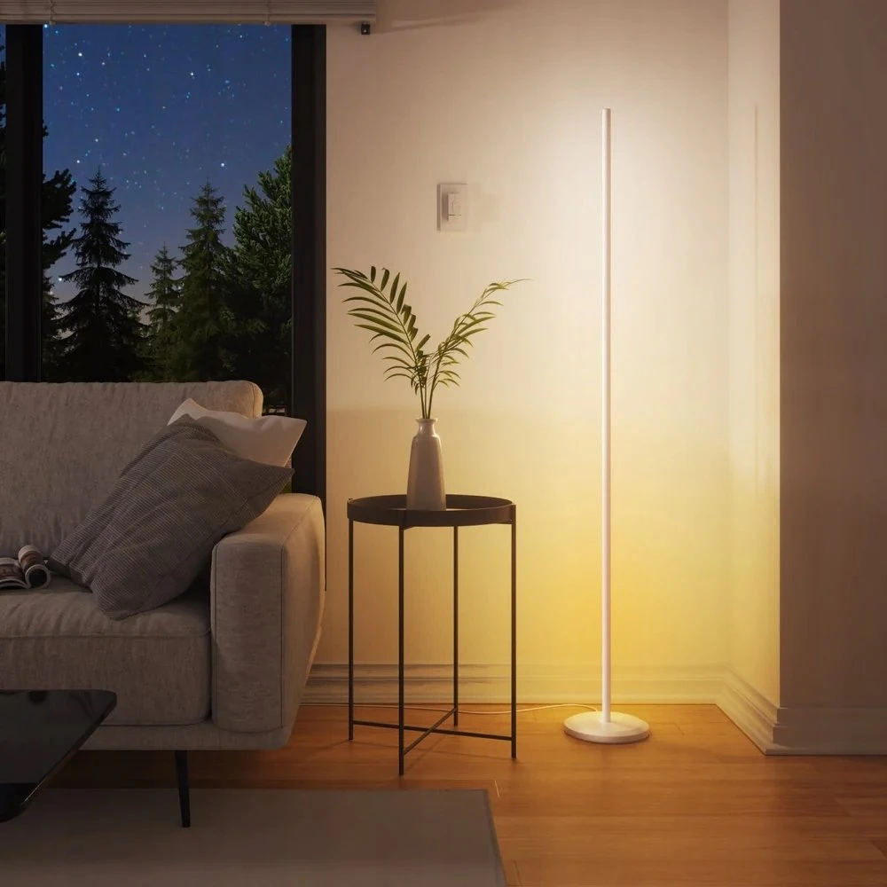 Sieninis šviestuvas Nanoleaf toršeras Smart Matter WiFi 1700Lm RGBW, Baltas | 22 W | 16M+ spalvų