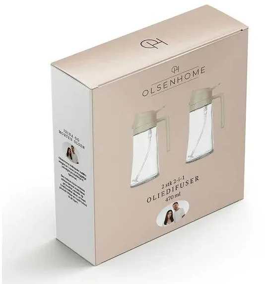 Usorteret OH 2-i-1 Dozownik oleju 470ml 2 pak
