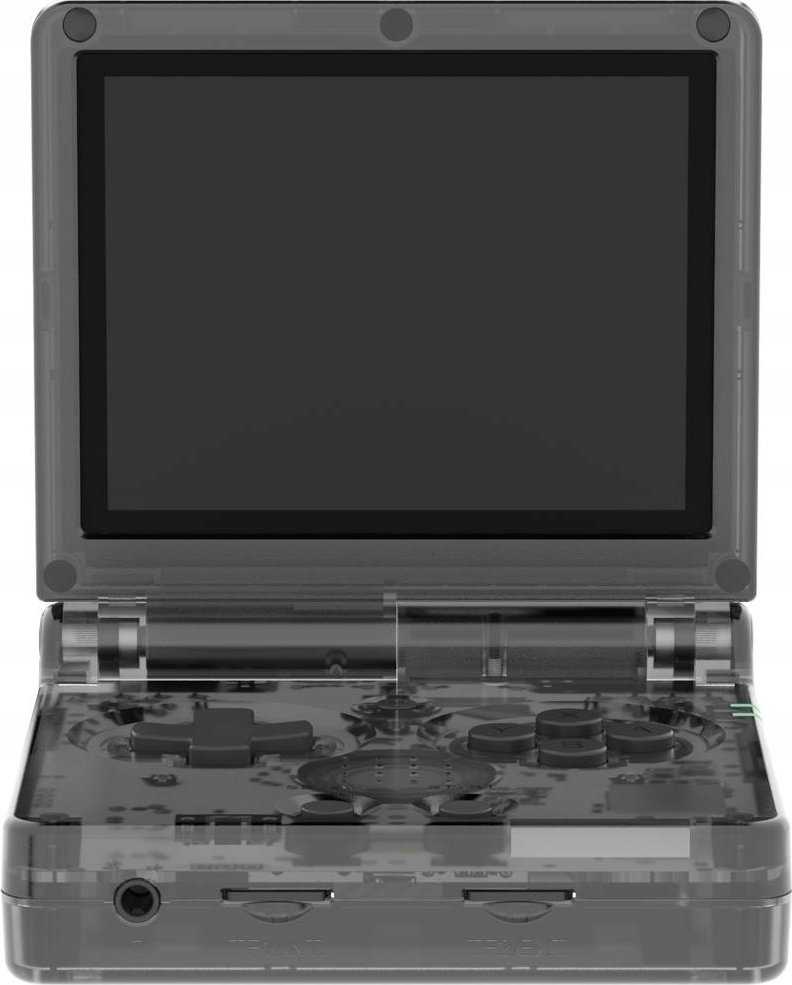 Retro gaming portable console ANBERNIC RG35XX SP Juodas/transparent