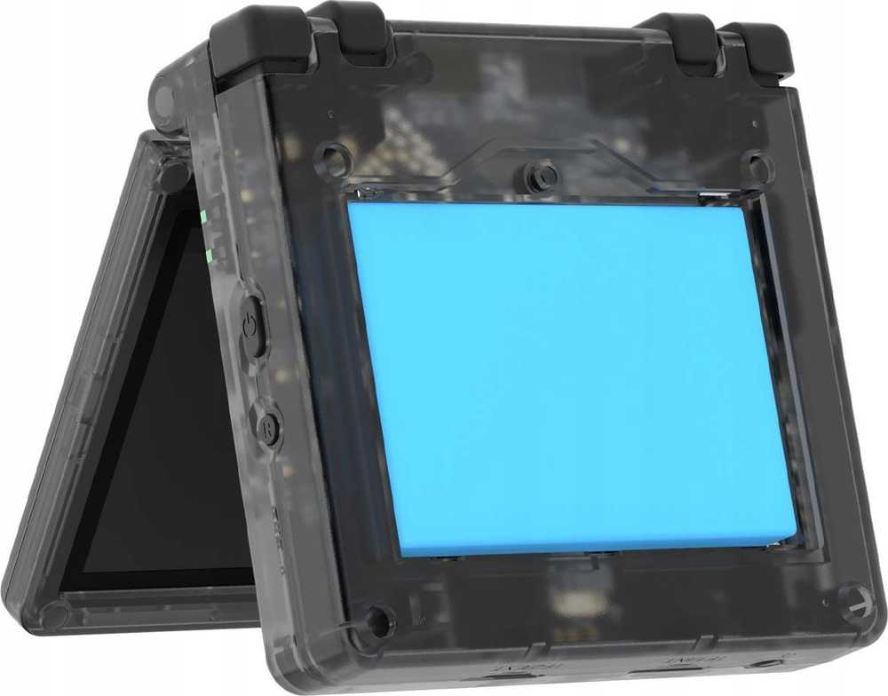 Retro gaming portable console ANBERNIC RG35XX SP Juodas/transparent