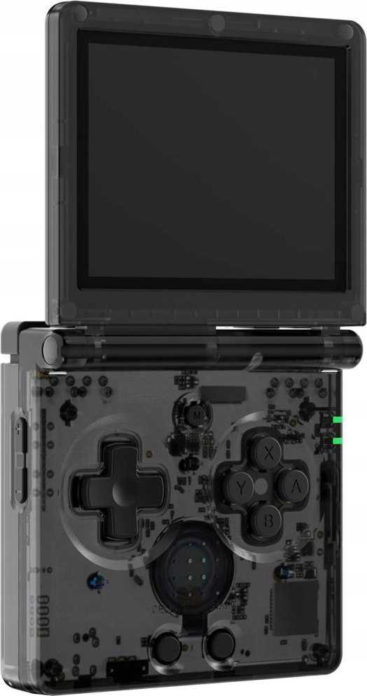 Retro gaming portable console ANBERNIC RG35XX SP Juodas/transparent