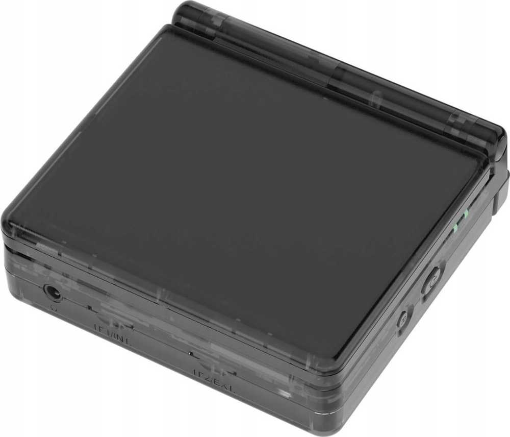 Retro gaming portable console ANBERNIC RG35XX SP Juodas/transparent