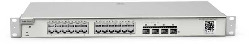 Šakotuvas Ruijie Switch Usorteret Zarządzalny 24xGE 4xSFP Rack L2 Cloud RG-NBS5200-24GT4XS