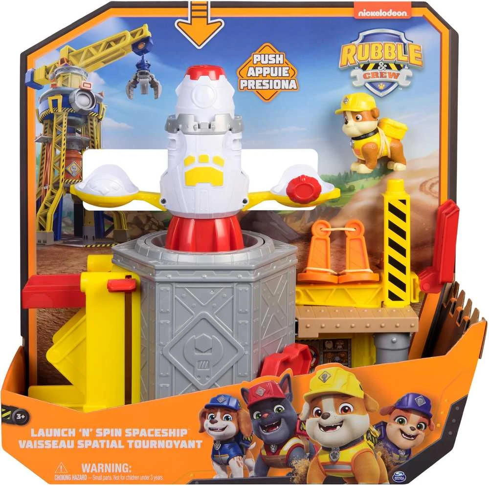Spin Master „Rubble & Crew“ – „N Spin“ erdvėlaivio paleidimas – (6071624)