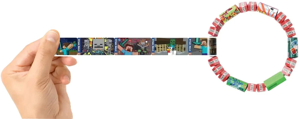 STICKI ROLLS STICKI CLIP & BRACELET MINECRAFT