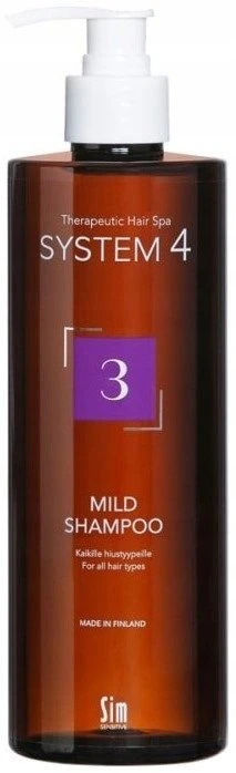 System 4 4 sistema - Nr. 3 švelnus šampūnas 500 ml