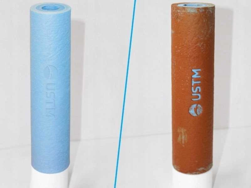 Mechaninė antibakterinė filtro kasetė USTM PS5 10″, 5 mkm