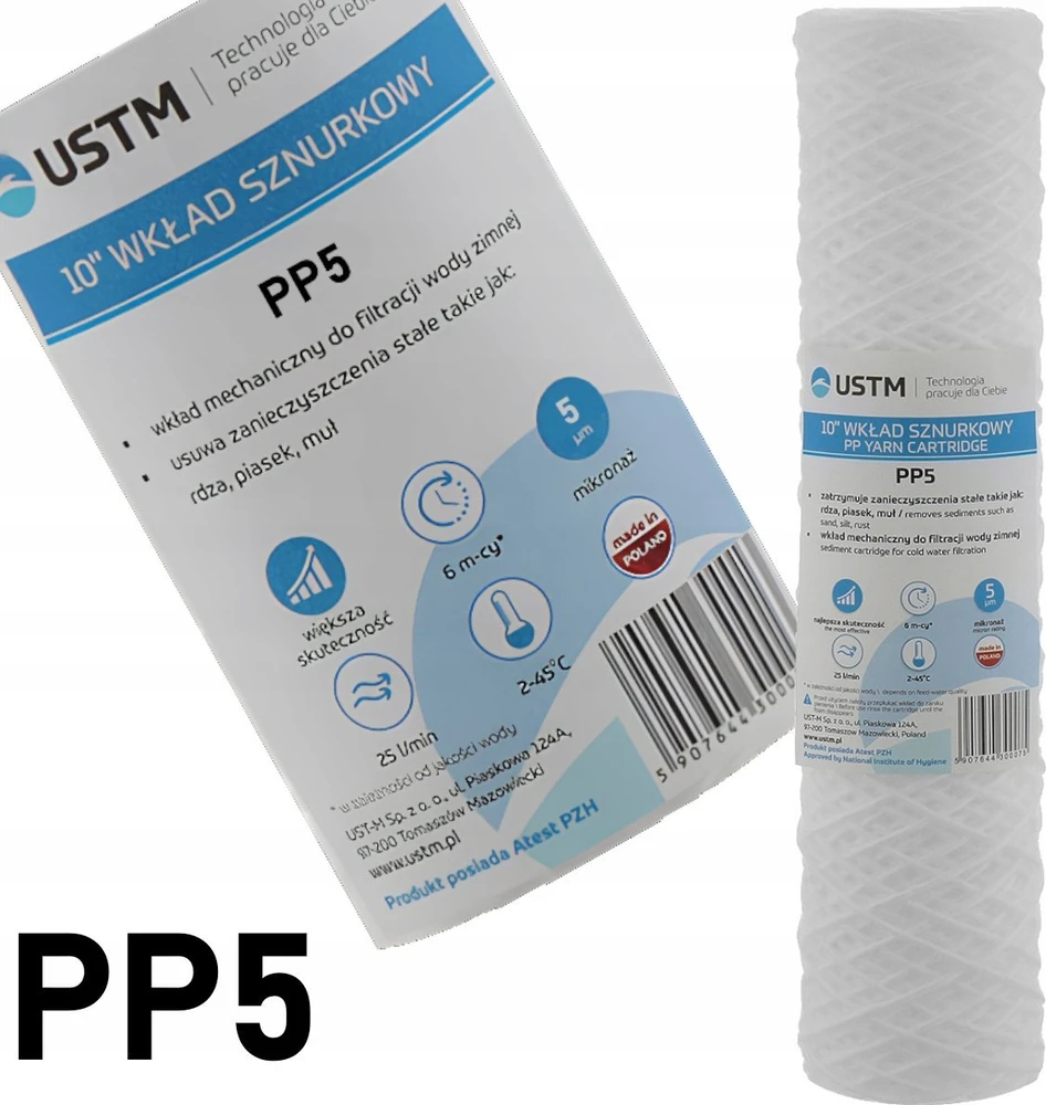 USTM virvelės įdėklas 10'' PP5M FI55 - PP5M FI55