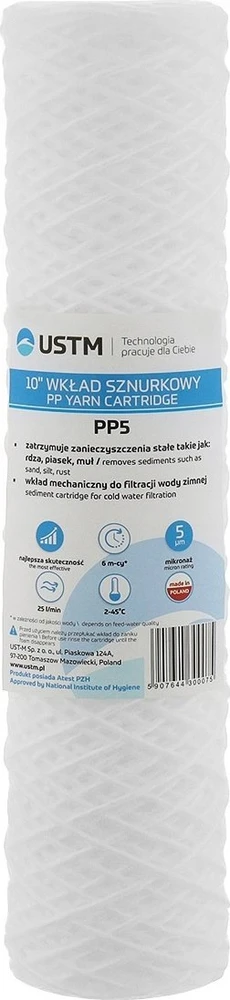 USTM virvelės įdėklas 10'' PP5M FI55 - PP5M FI55