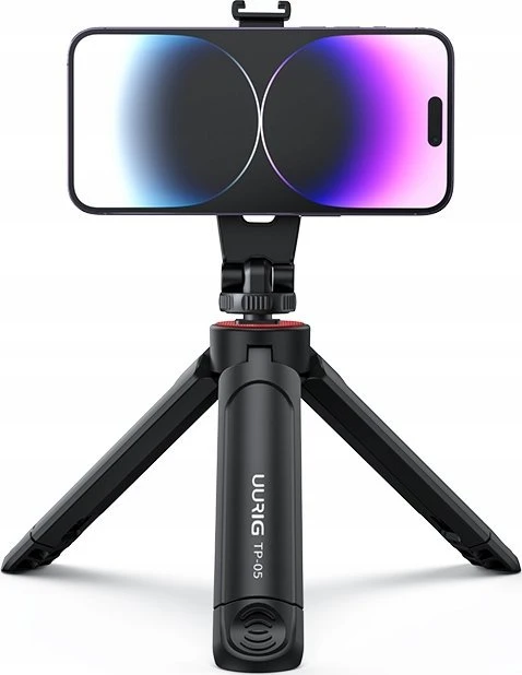 UUrig Solid Mini trikojo nuotraukų vaizdo įrašas, skirtas fotoaparatui, fotoaparatui, telefonui Gimbal / Uuring / TP-05