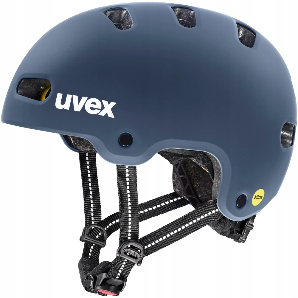 Šalmas Uvex kid 4 style MIPS warm pilkas matt-55-58CM