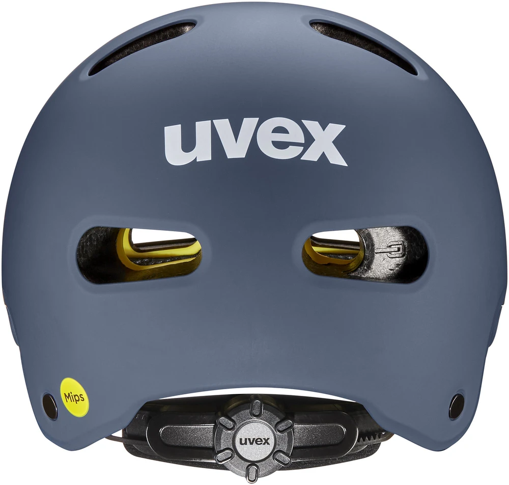 Šalmas Uvex kid 4 style MIPS warm pilkas matt-55-58CM