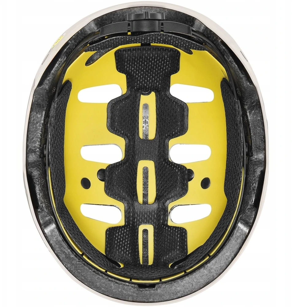 Šalmas Uvex kid 4 style MIPS dirt warm pilkas matt-55-58CM
