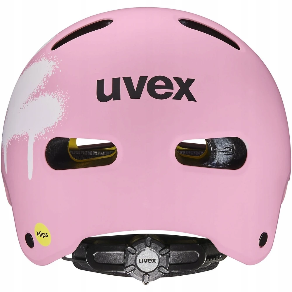 Šalmas Uvex kid 4 style MIPS purškiamas braškinis matinis-55-58CM