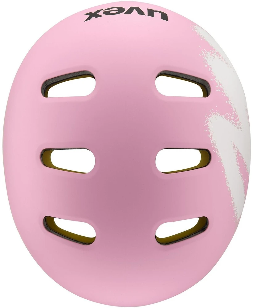 Šalmas Uvex kid 4 style MIPS purškiamas braškinis matinis-55-58CM
