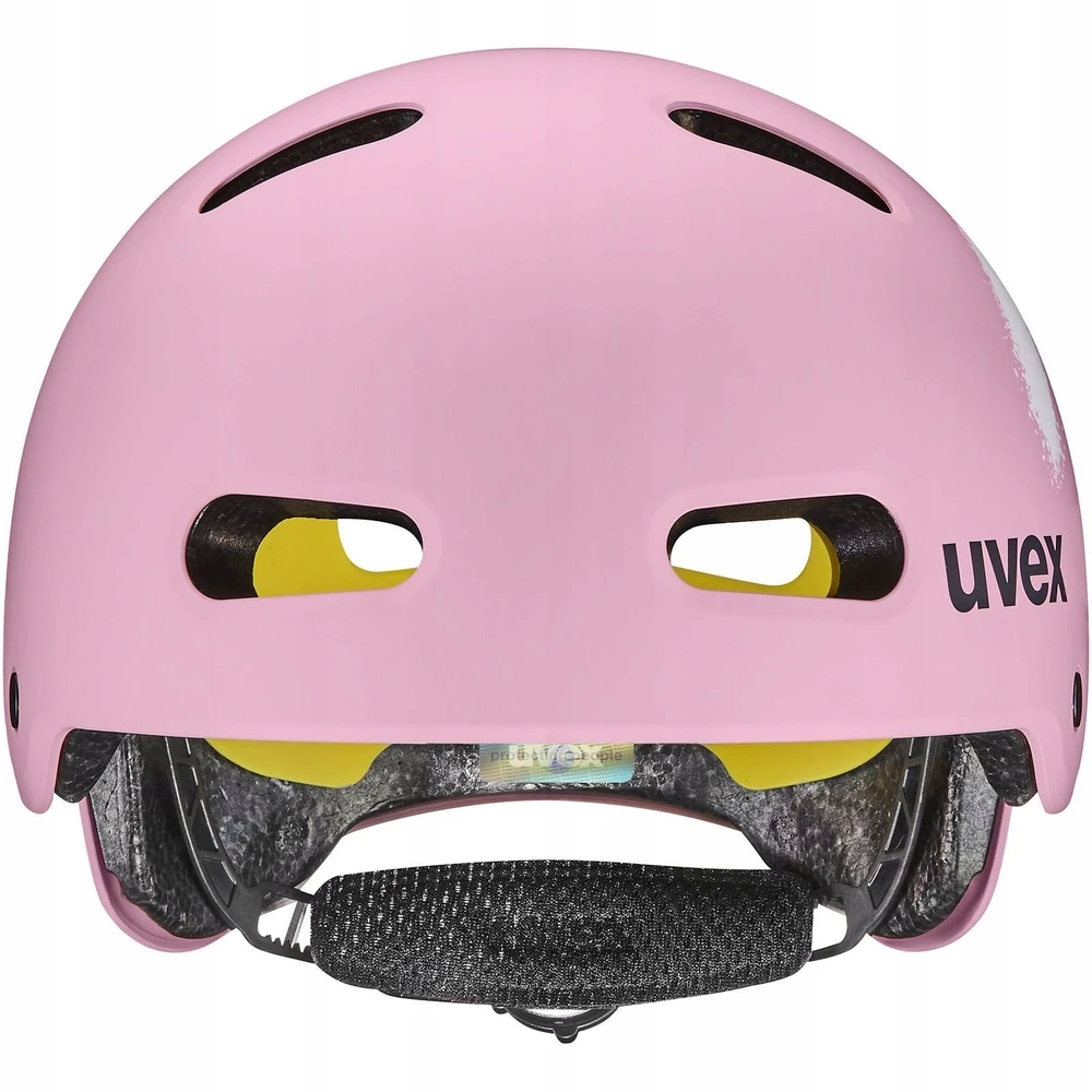 Šalmas Uvex kid 4 style MIPS purškiamas braškinis matinis-55-58CM