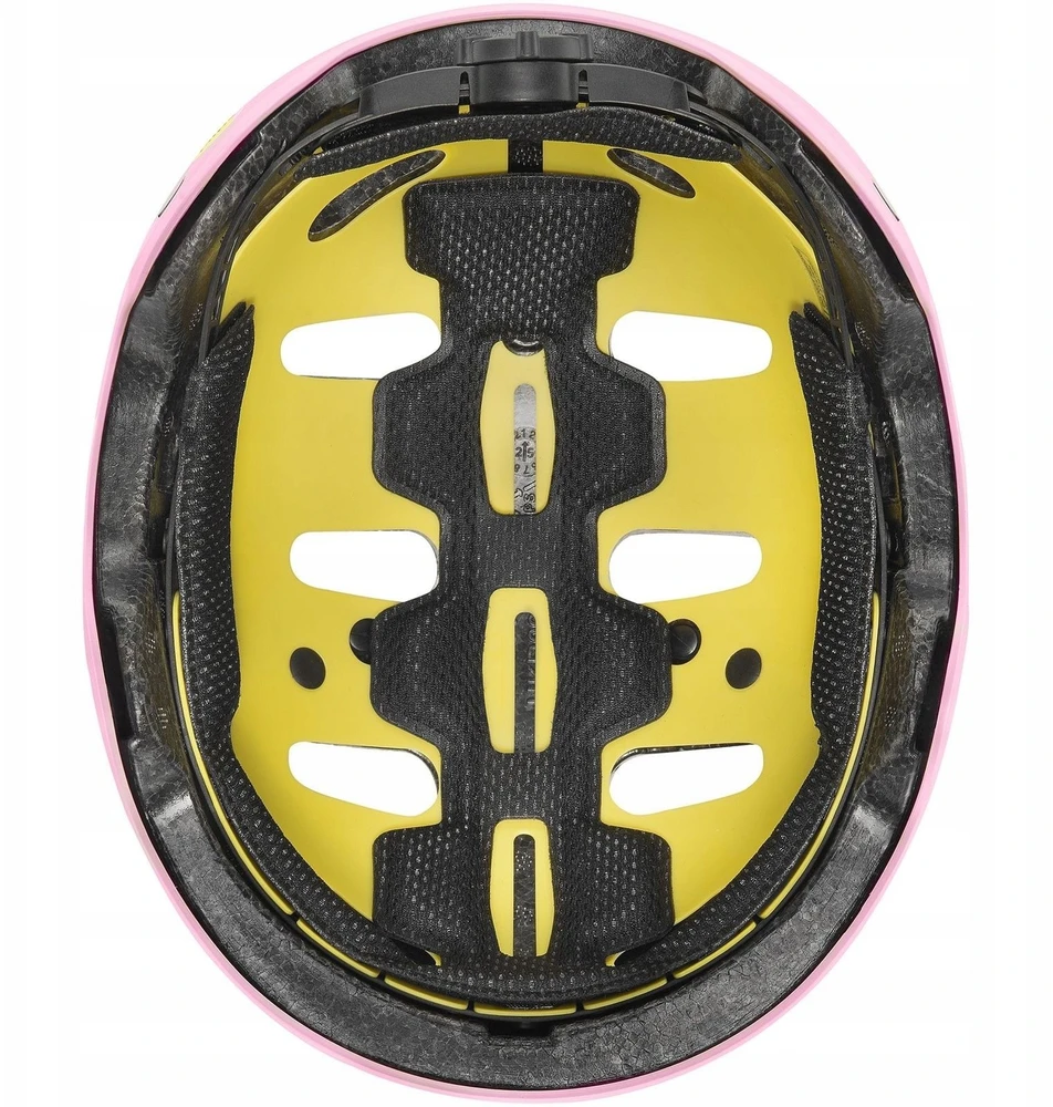 Šalmas Uvex kid 4 style MIPS purškiamas braškinis matinis-55-58CM