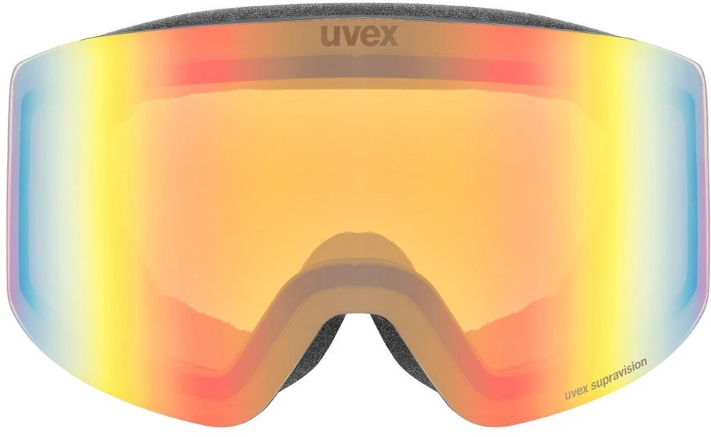 Ski goggles UVEX Provoqe FM juodas/rainbow