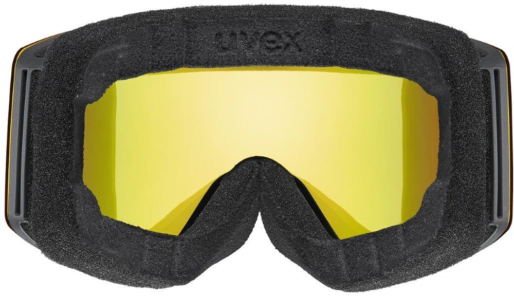 Ski goggles UVEX Provoqe FM juodas/rainbow