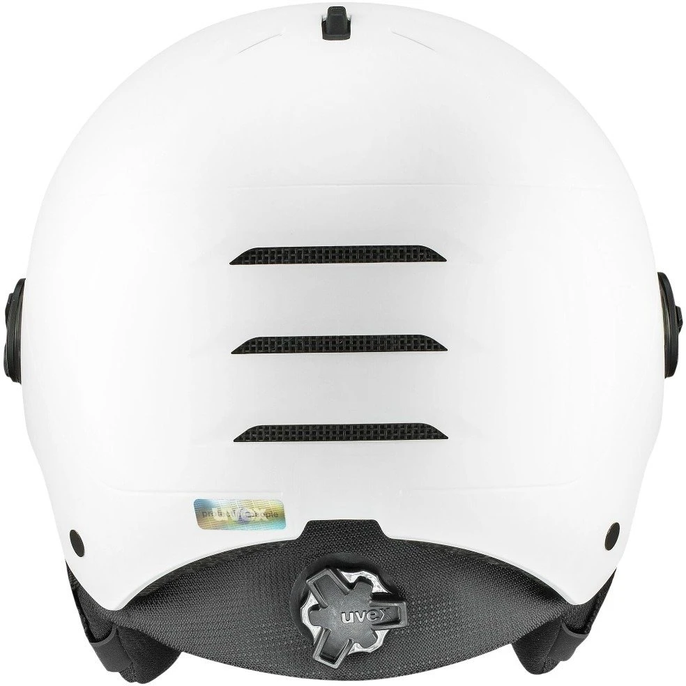 Kask narciarski UVEX Wanted Visor pro V baltas matt
