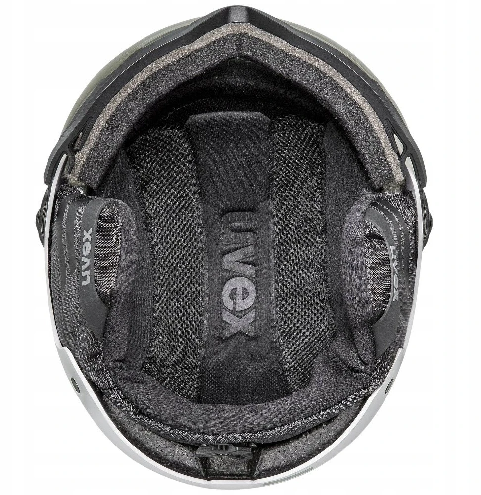 Kask narciarski UVEX Wanted Visor pro V baltas matt