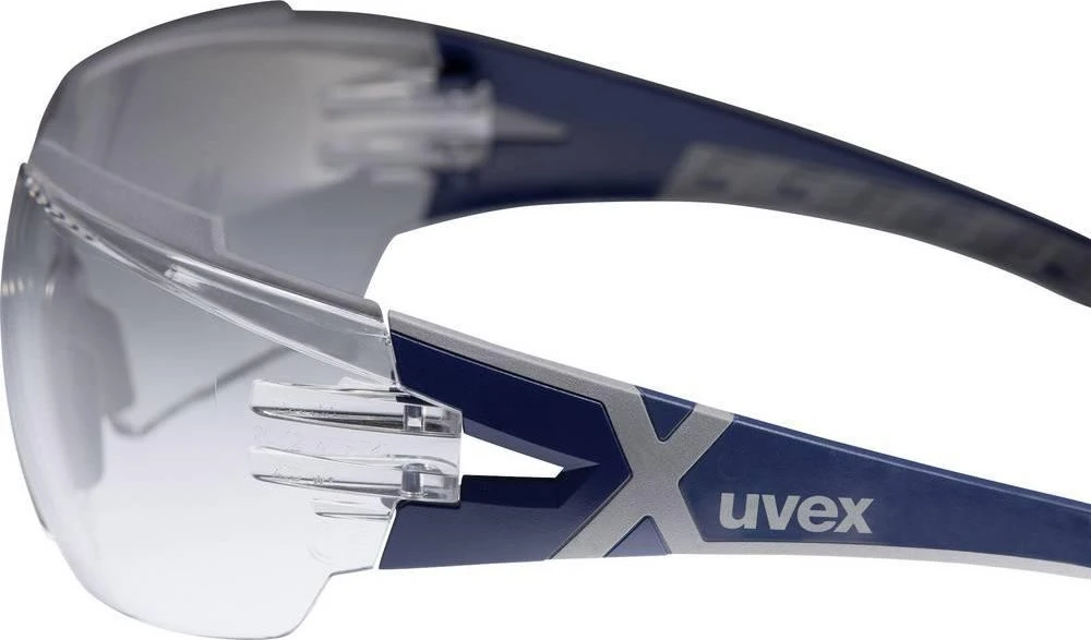 Apsauginiai akiniai Uvex Pheos CX2 skaidria linze, supravision excellence padengimas, mėlynos/pilkos kojelės 