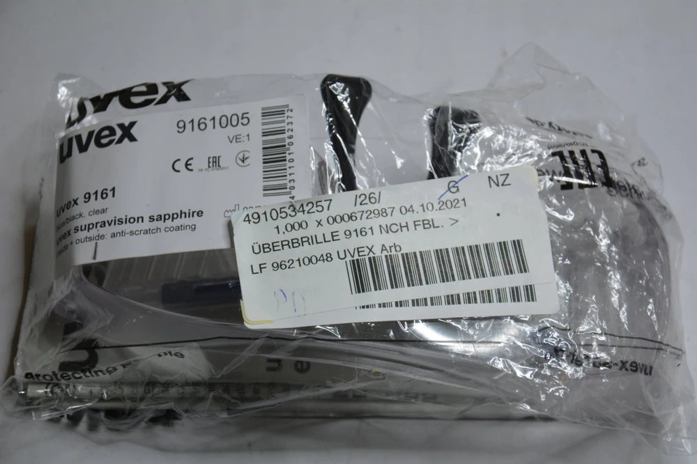 Uvex uvex 9161 safety spectacles mėlynas/juodas