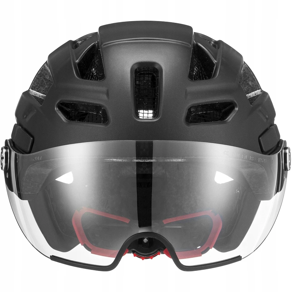 Šalmas Uvex finale visor juodas matt-56-61CM
