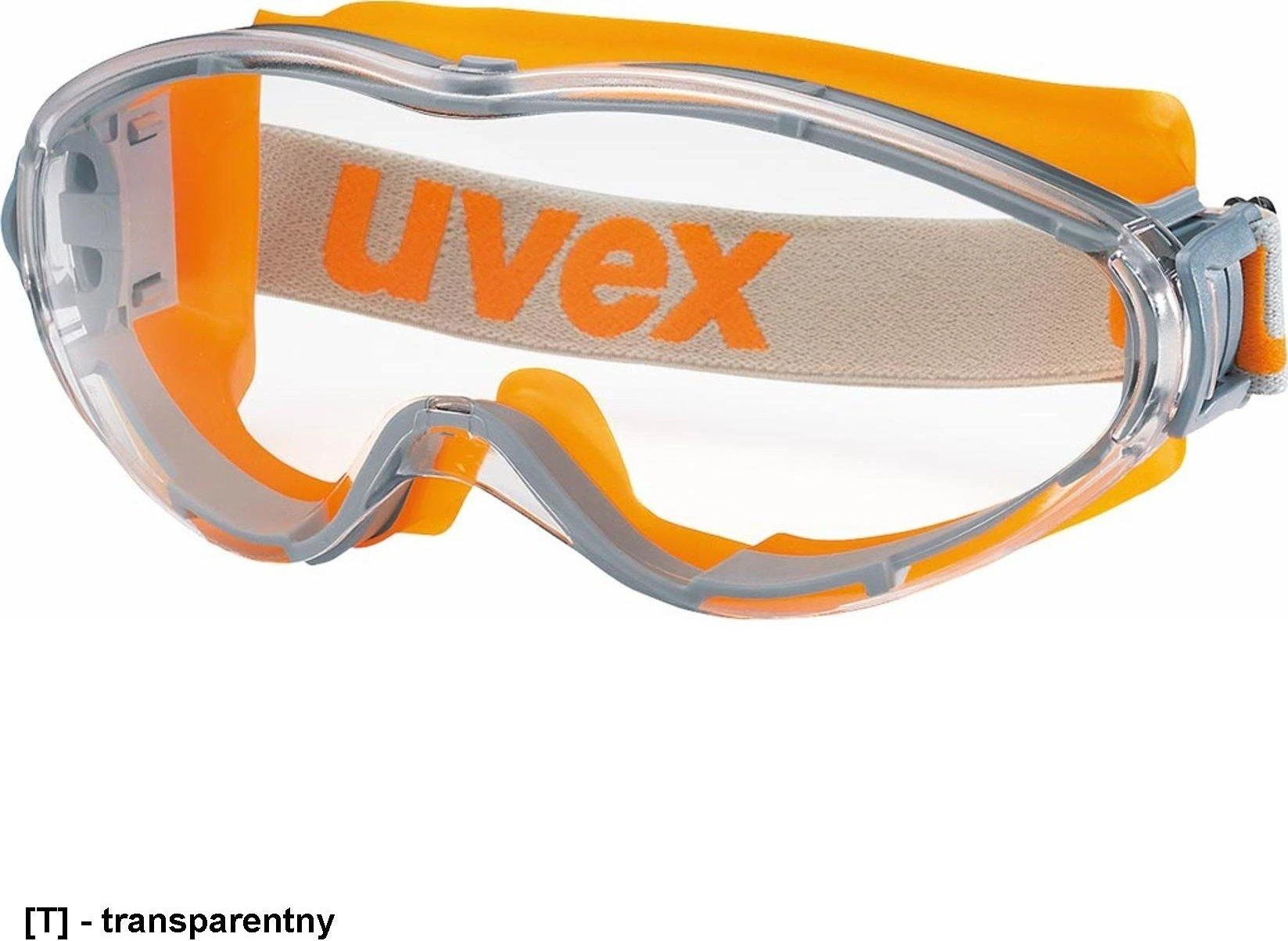 Uvex Ultrasonic akiniai su oranžiniais elementais