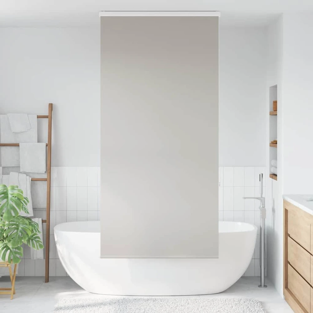 Dušo roletas su kasete, 110x240 cm, audinio plotis 106 cm