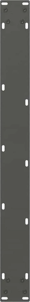 Valgomojo stalo kojos, V formos, 2 vnt., antracito spalvos, 80x(72-73,3) cm, plienas