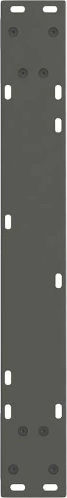 Valgomojo stalo kojos, V formos, 2 vnt., antracito spalvos, 60x(72-73,3) cm, plienas