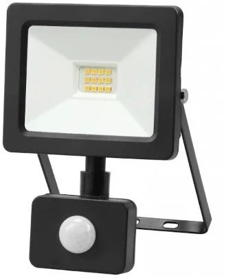 V-TAC LED prožektorius 30W 3350lm 4000K Premium su jutikliu juodas IP44 GW-0013