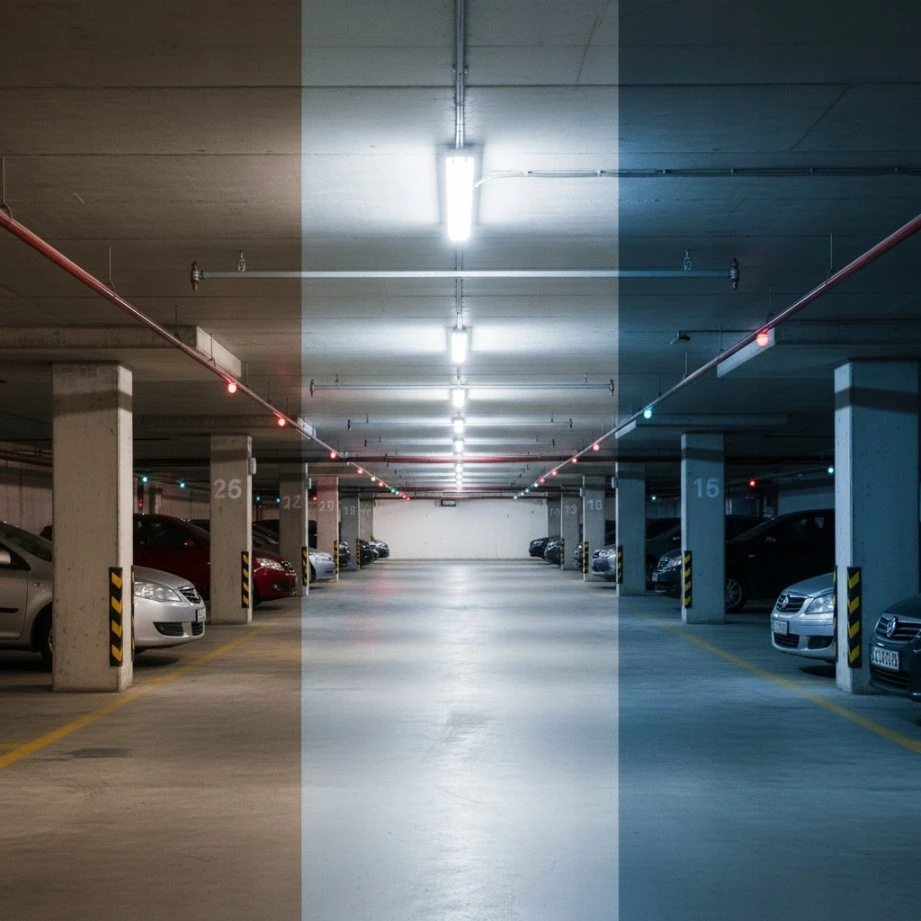 V-tac 31/18W LED linijinis šviestuvas DAMP PROOF FIT, pilkas, 4000/5000/6500K, 115°, 1200mm, IP65