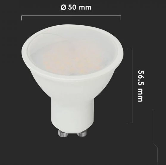 V-tac 10W LED lemputė, GU10, 4000K
