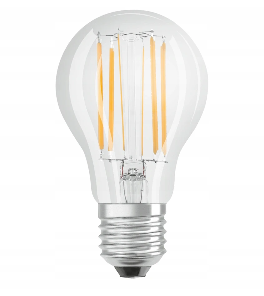 Osram 7,5W LED lemputė CLASSIC A, E27, skaidri, 2700K